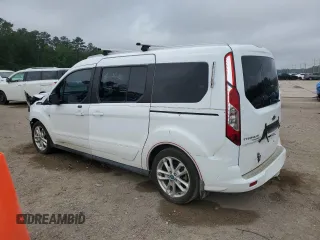 2015 Ford Transit Connect Titanium z VIN NM0GE9G74F1194295, wystawiony jako Copart lot #53507775 z przebiegiem 73 747 mil mil oraz Szkoda całkowita • Salvage title. Historia ofert i sprzedaży dostępna na DreamBid. Obrazek 2.