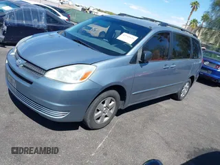 2004 Toyota Sienna CE with VIN 5TDZA23C14S146545, listed as a IAAI auction lot 42142654 with 260,031 mi miles and . Bid and sale history available at DreamBid. Image 2.