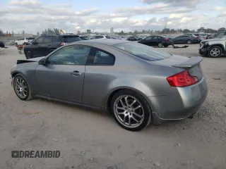 2006 Infiniti G35 Coupe with VIN JNKCV54E26M713872, listed as a Copart auction lot 88255805 with 91,489 mi miles and Salvage Title. Bid and sale history available at carsss.com. Image 2.
