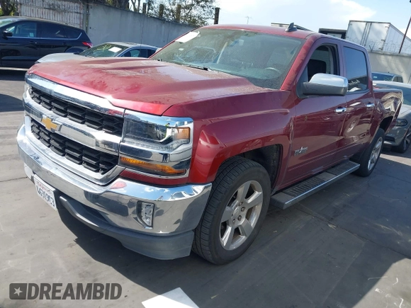 2017 Chevrolet Silverado 1500 LT with VIN 3GCPCREC3HG394372, listed as a IAAI auction lot 41948350 with 94,724 mi miles. Bid and sale history available at carsss.com. Image 2.