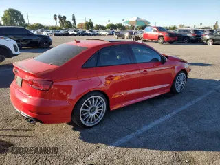 2017 Audi S3 Premium Plus with VIN WAUB1GFF4H1038344, listed as a Copart auction lot 77985693 with 32,861 mi miles. Bid and sale history available at carsss.com. Image 3.