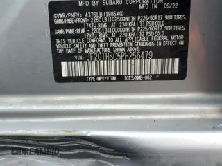 2023 Subaru Crosstrek Special Sports z VIN JF2GTHSC5PH256479, wystawiony jako Copart lot #50142125 z przebiegiem 36 558 mil mil oraz Szkoda całkowita • Salvage title. Historia ofert i sprzedaży dostępna na DreamBid. Obrazek 15.