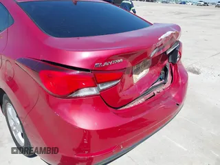 2014 Hyundai Elantra SE z VIN KMHDH4AE3EU168058, wystawiony jako IAAI lot #41974619 z przebiegiem 209 413 mil mil oraz . Historia ofert i sprzedaży dostępna na DreamBid. Obrazek 14.