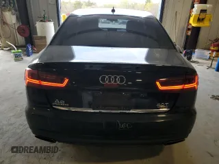2016 Audi A6 Premium Plus with VIN WAUFGAFC3GN003689, listed as a Copart auction lot 50046145 with 130,670 mi miles and Salvage Title. Bid and sale history available at DreamBid. Image 6.