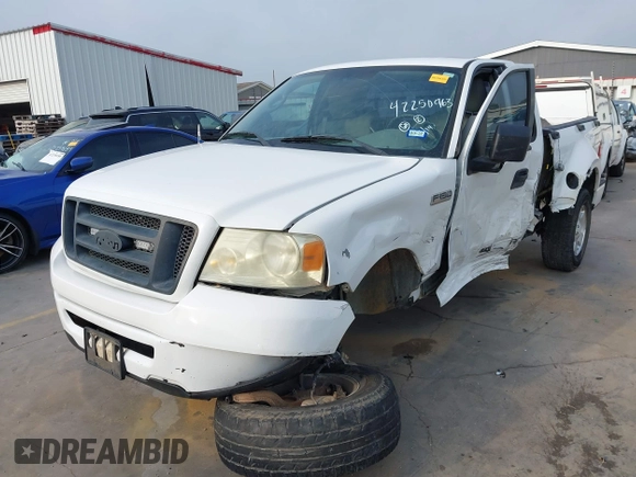2006 Ford F-150 STX with VIN 1FTRF02226KB40343, listed as a IAAI auction lot 42250963 with 148,330 mi miles and . Bid and sale history available at DreamBid. Image 22.
