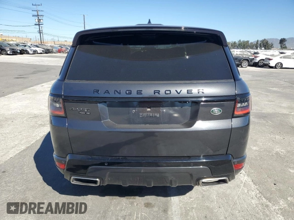 2021 Land Rover Range Rover Sport HSE Dynamic with VIN SALWR2SE8MA752154, listed as a Copart auction lot 68149574 with 50,640 mi miles and Salvage Title. Bid and sale history available at carsss.com. Image 6.