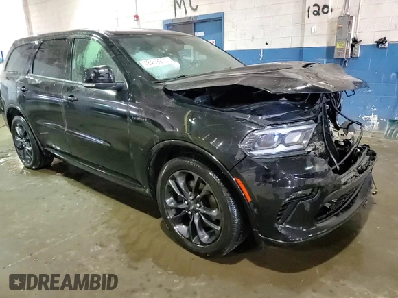 2021 Dodge Durango R/T with VIN 1C4SDJCTXMC662603, listed as a Copart auction lot 48469975 with 65,195 mi miles and Salvage Title. Bid and sale history available at DreamBid. Image 15.