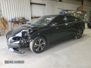 2021 Nissan Sentra SV z VIN 3N1AB8CV6MY285287, wystawiony jako Copart lot #54089955 z przebiegiem 45 240 mil mil oraz Szkoda całkowita • Salvage title. Historia ofert i sprzedaży dostępna na DreamBid. Obrazek 1.