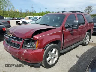 2007 Chevrolet Tahoe LTZ z VIN 1GNFK13027J260725, wystawiony jako Copart lot #50336164 z przebiegiem 164 756 mil mil oraz Szkoda całkowita • Salvage title. Historia ofert i sprzedaży dostępna na DreamBid. Obrazek 1.