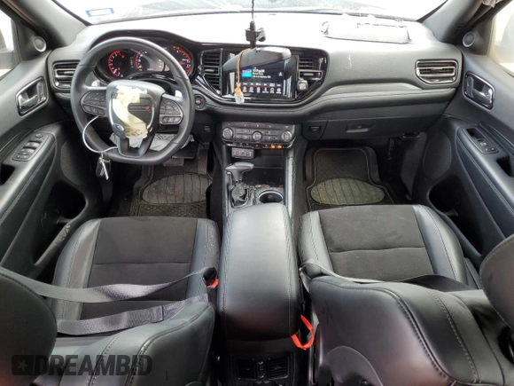 2022 Dodge Durango GT Plus with VIN 1C4RDHDG5NC203554, listed as a Copart auction lot 57697905 with 36,482 mi miles and Salvage title. Bid and sale history available at DreamBid. Image 8.
