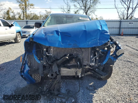 2024 Ford Ranger XLT with VIN 1FTER4GH1RLE01261, listed as a Copart auction lot 44489655 with 6,885 mi miles and Salvage Title. Bid and sale history available at DreamBid. Image 5.