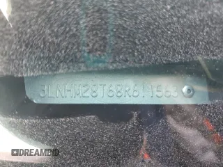 2008 Lincoln MKZ z VIN 3LNHM28T68R611563, wystawiony jako Copart lot #50805495 z przebiegiem 92 238 mil mil oraz Szkoda całkowita • Salvage title. Historia ofert i sprzedaży dostępna na DreamBid. Obrazek 12.