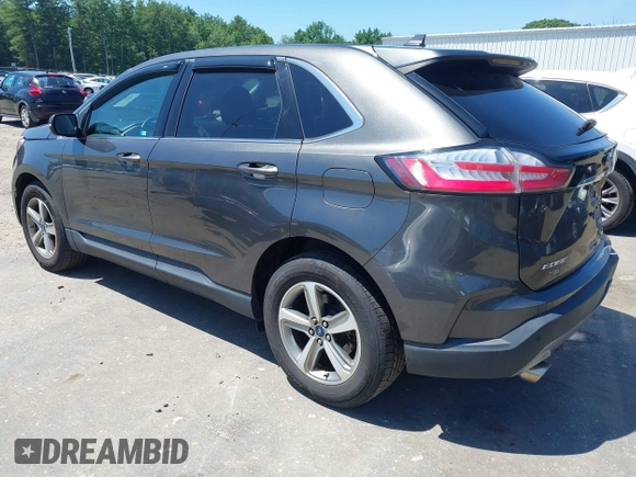2019 Ford Edge SEL with VIN 2FMPK4J91KBC13436, listed as a IAAI auction lot 42551782 with 77,164 mi miles and . Bid and sale history available at DreamBid. Image 3.