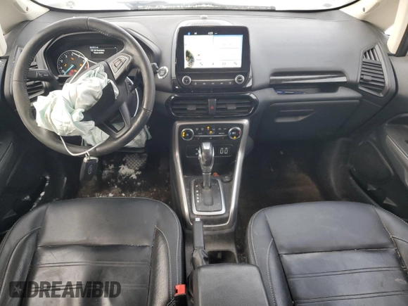 2019 Ford EcoSport Titanium with VIN MAJ3S2KE2KC268213, listed as a Copart auction lot 88722635 with 88,449 mi miles and Salvage Title. Bid and sale history available at DreamBid. Image 8.