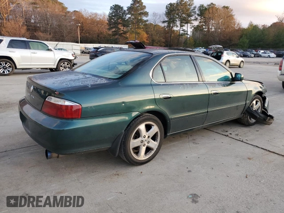 2003 Acura TL Type S with VIN 19UUA56873A069292, listed as a Copart auction lot 85813014 with 197,498 mi miles and Salvage Title. Bid and sale history available at carsss.com. Image 3.
