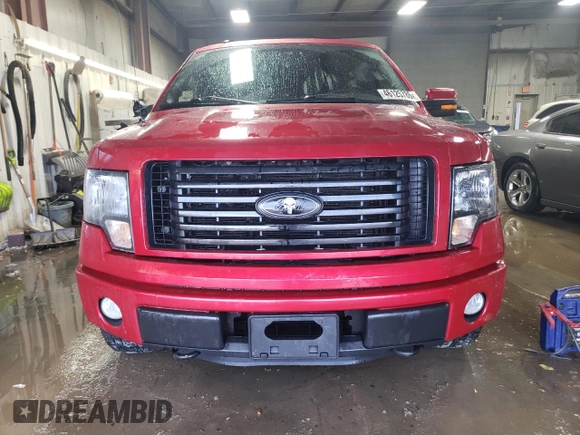 2012 Ford F-150 XL with VIN 1FTFW1ET6CFC17667, listed as a Copart auction lot 46125785 with 170,250 mi miles and Salvage title. Bid and sale history available at DreamBid. Image 5.
