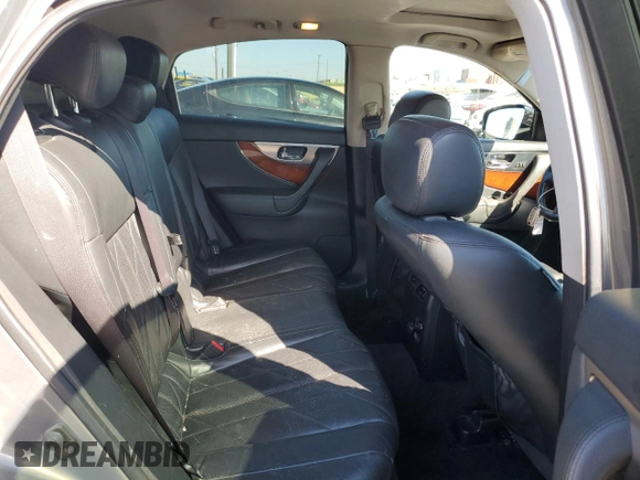 2009 Infiniti FX z VIN JNRAS18U59M102900, wystawiony jako Copart lot #49550615 z przebiegiem 258 370 mil mil oraz Szkoda całkowita • Salvage title. Historia ofert i sprzedaży dostępna na DreamBid. Obrazek 11.