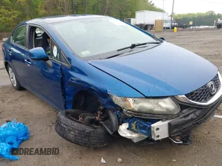 2013 Honda Civic LX with VIN 2HGFB2F55DH603354, listed as a IAAI auction lot 42154981 with 150,007 mi miles and . Bid and sale history available at DreamBid. Image 1.