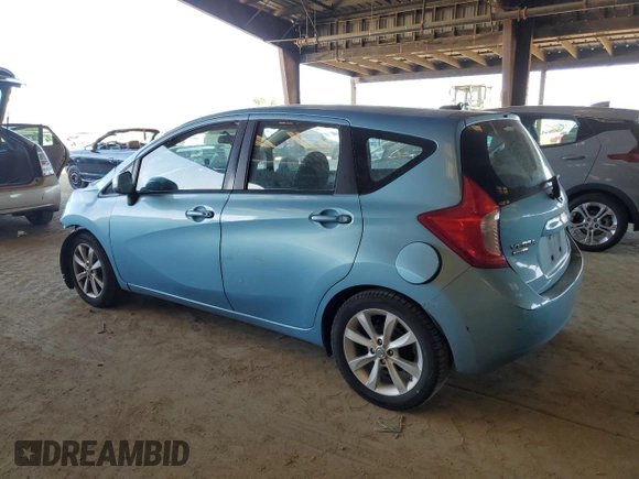2014 Nissan Note S Plus with VIN 3N1CE2CP6EL374743, listed as a Copart auction lot 49650305 with 126,418 mi miles and Salvage Title. Bid and sale history available at DreamBid. Image 2.