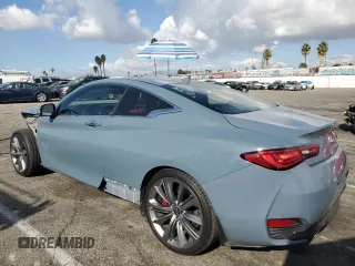 2021 Infiniti Q60 Red Sport 400 с VIN JN1FV7LK2MM530327, выставлен на аукционе Copart как лот 80844904 с пробегом 35 611 миль миль и Списание • Salvage title. История ставок и продаж доступна на DreamBid. Изображение 2.