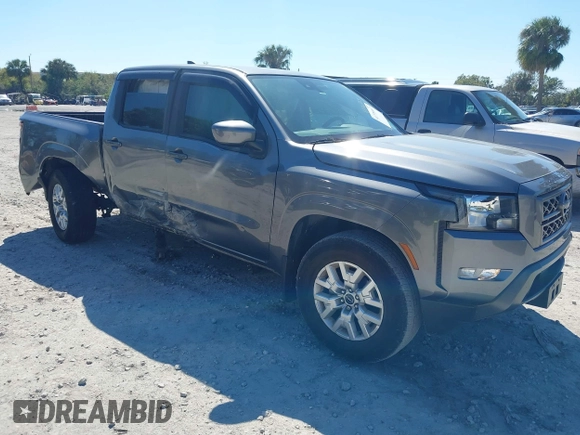 2022 Nissan Frontier SV z VIN 1N6ED1EJ4NN682356, wystawiony jako IAAI lot #41778467 z przebiegiem 26 055 mil mil oraz . Historia ofert i sprzedaży dostępna na DreamBid. Obrazek 1.