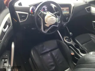 2015 Hyundai Veloster RE:FLEX with VIN KMHTC6AD5FU222524, listed as a Copart auction lot 44728055 with 119,197 mi miles and Salvage Title. Bid and sale history available at carsss.com. Image 8.