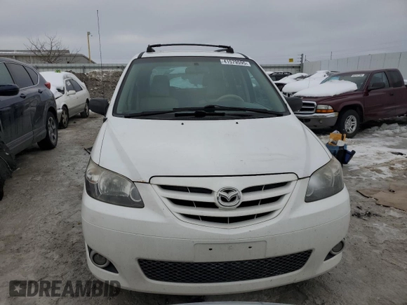 2006 Mazda MPV LX with VIN JM3LW28AX60563786, listed as a Copart auction lot 41579595 with 244,370 mi miles and Non repairable. Bid and sale history available at DreamBid. Image 5.