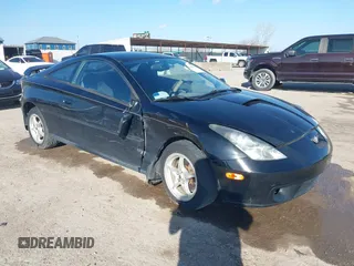 2001 Toyota Celica GT with VIN JTDDR32T310092092, listed as a IAAI auction lot 41655981 with 193,619 mi miles. Bid and sale history available at carsss.com. Image 1.
