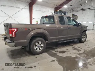 2016 Ford F-150 XLT with VIN 1FTEX1EP0GFD57599, listed as a Copart auction lot 49491735 with 162,253 mi miles and Salvage Title. Bid and sale history available at carsss.com. Image 3.