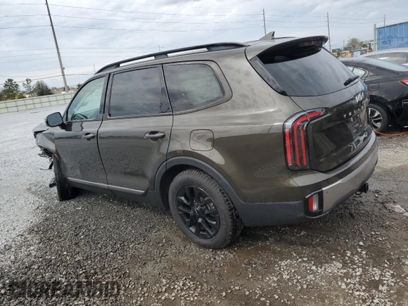 2023 Kia Telluride SX X-Line with VIN 5XYP5DGC3PG336673, listed as a Copart auction lot 46028755 with 44,101 mi miles and Salvage title. Bid and sale history available at DreamBid. Image 2.