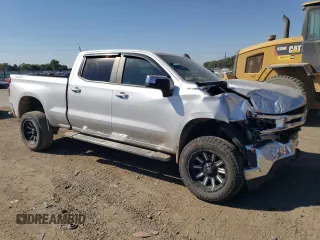 2021 Chevrolet Silverado 1500 LT with VIN 3GCUYDED9MG102749, listed as a Copart auction lot 73362344 with 53,299 mi miles and Salvage Title. Bid and sale history available at carsss.com. Image 4.