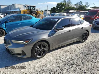 2024 Acura Integra w/A-Spec Package with VIN 19UDE4H39RA013234, listed as a Copart auction lot 74548874 with 6,682 mi miles and Salvage Title. Bid and sale history available at carsss.com. Image 1.