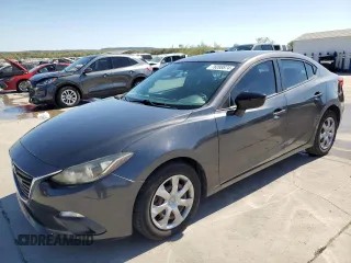 2015 Mazda 3 i SV with VIN JM1BM1T7XF1221460, listed as a Copart auction lot 76098874 with 105,542 mi miles and Clean Title. Bid and sale history available at DreamBid. Image 1.