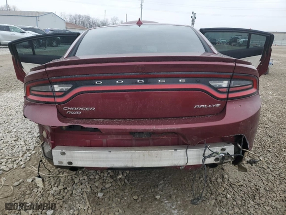 2017 Dodge Charger SXT with VIN 2C3CDXJG1HH593529, listed as a Copart auction lot 44471565 with 84,844 mi miles and Salvage Title. Bid and sale history available at carsss.com. Image 6.