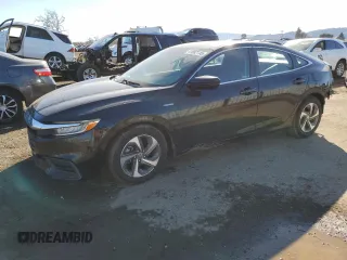 2019 Honda Insight LX with VIN 19XZE4F19KE019060, listed as a Copart auction lot 41882115 with 82,473 mi miles and Salvage Title. Bid and sale history available at carsss.com. Image 1.