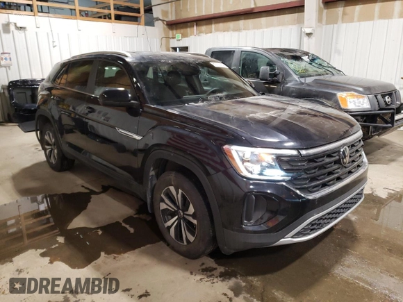 2024 Volkswagen Atlas SE z VIN 1V2LE2CA7RC202200, wystawiony jako Copart lot #85103964 z przebiegiem 1 894 mil mil oraz Szkoda całkowita • Salvage title. Historia ofert i sprzedaży dostępna na DreamBid. Obrazek 4.