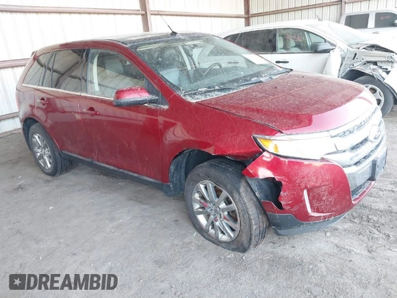 2013 Ford Edge Limited z VIN 2FMDK4KC8DBA03139, wystawiony jako IAAI lot #41908860 z przebiegiem 162 442 mil mil oraz . Historia ofert i sprzedaży dostępna na DreamBid. Obrazek 1.