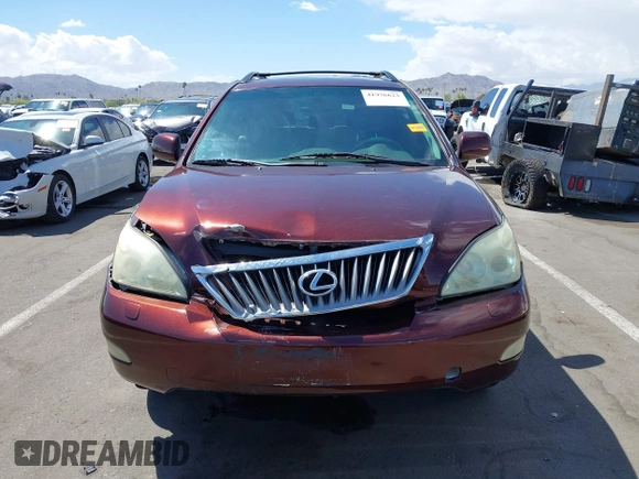 2009 Lexus RX 350 with VIN JTJGK31U899852422, listed as a IAAI auction lot 41976623 with 139,836 mi miles and . Bid and sale history available at DreamBid. Image 12.