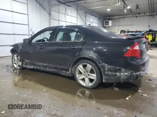 2011 Ford Fusion SPORT with VIN 3FAHP0DC8BR142690, listed as a Copart auction lot 45490075 with 127,122 mi miles and Salvage Title. Bid and sale history available at carsss.com. Image 2.