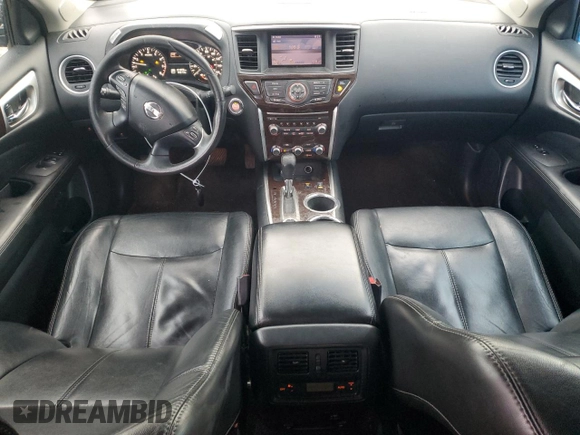 2013 Nissan Pathfinder Platinum with VIN 5N1AR2MM9DC674036, listed as a Copart auction lot 86051544 with 154,805 mi miles and Salvage title. Bid and sale history available at DreamBid. Image 8.