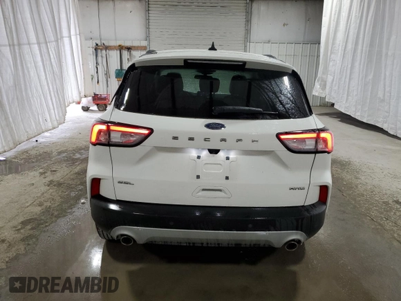 2021 Ford Escape SEL with VIN 1FMCU9H62MUA65540, listed as a Copart auction lot 52681935 with 109,867 mi miles and Clean Title. Bid and sale history available at DreamBid. Image 6.