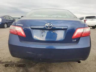 2007 Toyota Camry CE with VIN 4T1BE46K57U140814, listed as a Copart auction lot 53977595 with 160,889 mi miles and Salvage Title. Bid and sale history available at DreamBid. Image 6.