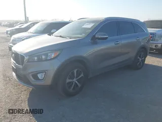 2017 Kia Sorento EX V6 with VIN 5XYPH4A58HG298313, listed as a IAAI auction lot 42037937 with 167,097 mi miles. Bid and sale history available at carsss.com. Image 2.