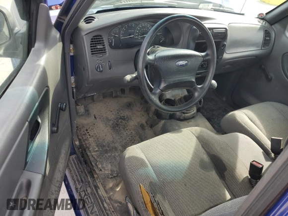2002 Ford Ranger XL with VIN 1FTYR10U02PB37452, listed as a Copart auction lot 52814135 with 227,375 mi miles and Salvage Title. Bid and sale history available at carsss.com. Image 8.