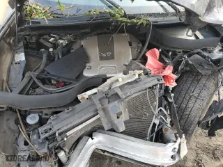 2010 Infiniti FX35 with VIN JN8AS1MW1AM851242, listed as a Copart auction lot 74244064 with 0 mi miles and Salvage Title. Bid and sale history available at carsss.com. Image 13.