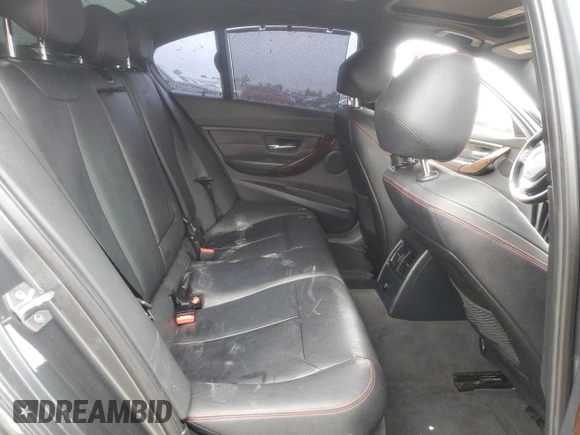 2015 BMW 3 Series 328i with VIN WBA3A5G5XFNS83508, listed as a Copart auction lot 54829345 with 242,400 mi miles and Salvage Title. Bid and sale history available at DreamBid. Image 10.