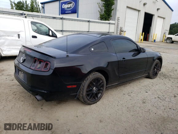 2014 Ford Mustang V6 with VIN 1ZVBP8AM2E5230831, listed as a Copart auction lot 68907824 with 156,753 mi miles and Salvage Title. Bid and sale history available at DreamBid. Image 3.
