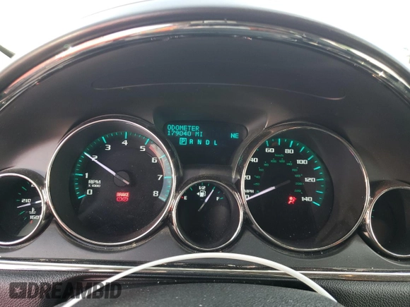 2014 Buick Enclave Leather with VIN 5GAKRBKD3EJ226675, listed as a Copart auction lot 51979815 with 179,040 mi miles and Salvage Title. Bid and sale history available at carsss.com. Image 9.