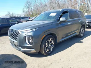 2022 Hyundai Palisade Calligraphy z VIN KM8R7DHE6NU407925, wystawiony jako IAAI lot #41737020 z przebiegiem 50 074 mil mil oraz . Historia ofert i sprzedaży dostępna na DreamBid. Obrazek 17.