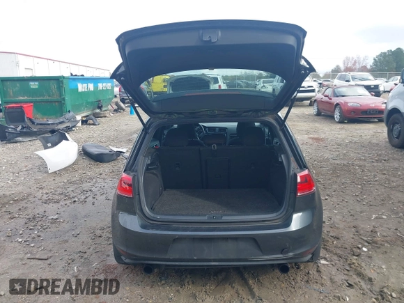 2015 Volkswagen Golf GTI S with VIN 3VW4T7AU9FM041619, listed as a IAAI auction lot 40953140 with 170,200 mi miles. Bid and sale history available at carsss.com. Image 18.
